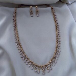 Premium quality Ad stone Long Necklace