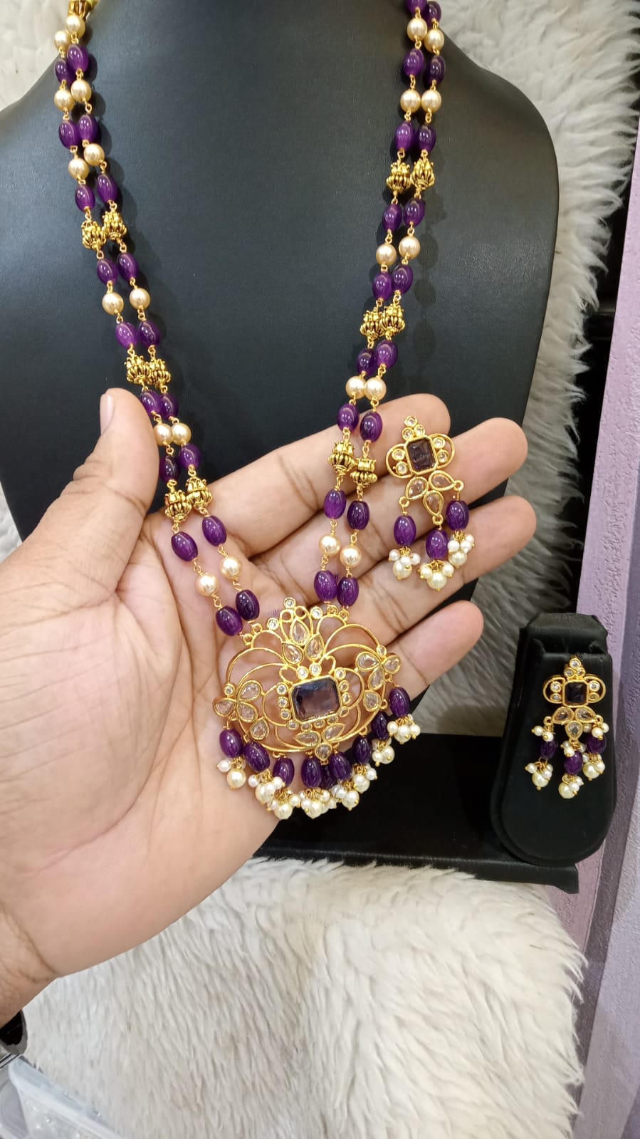 Stunning Traditional Indian Jewelry set